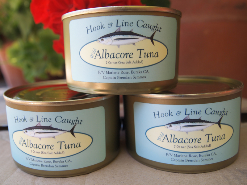 Hook & Line Wild Albacore Tuna Can - Marlene Rose Seafood